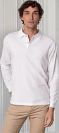 Polera Piqué Manga Larga Premium Textura Suave Hombre Uv+pro - Miniatura 1