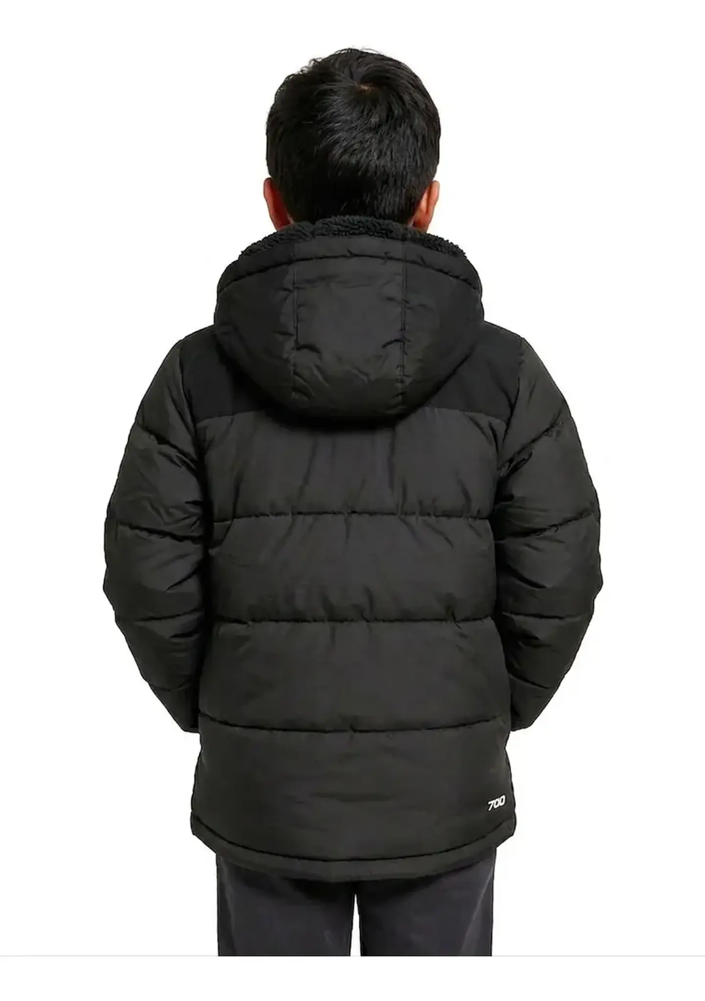 Parka Con Chiporro Y Gorro Desmontable Para Niños 3