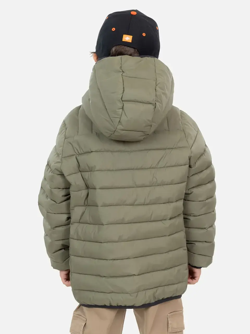 Parka Eastport Verde Infantil Maui And Sons 2