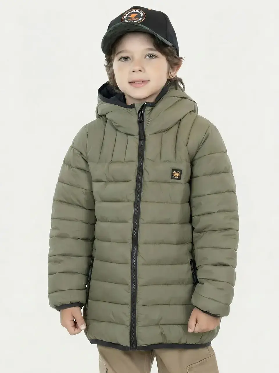 Parka Eastport Verde Infantil Maui And Sons 3