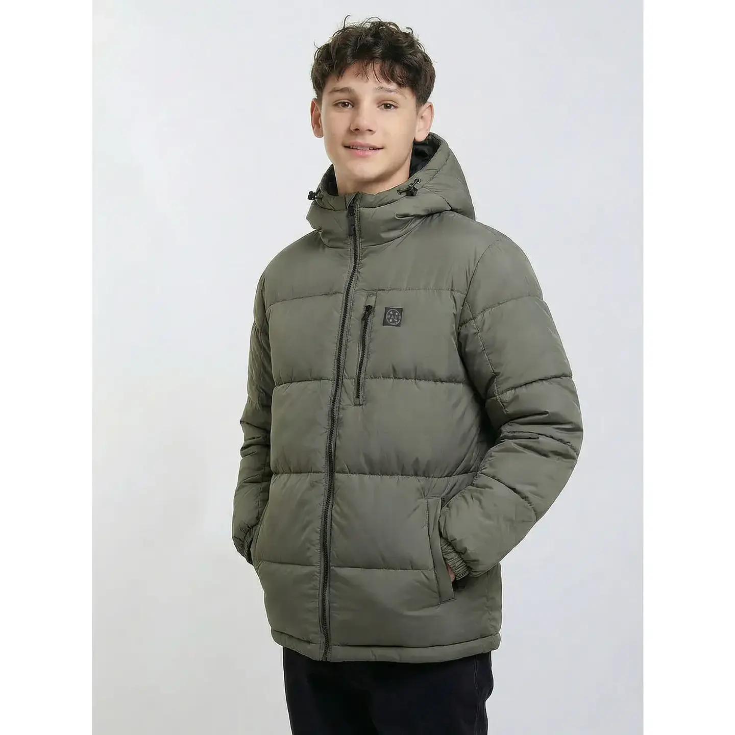 Parka Overland Verde Infantil Maui And Sons 4