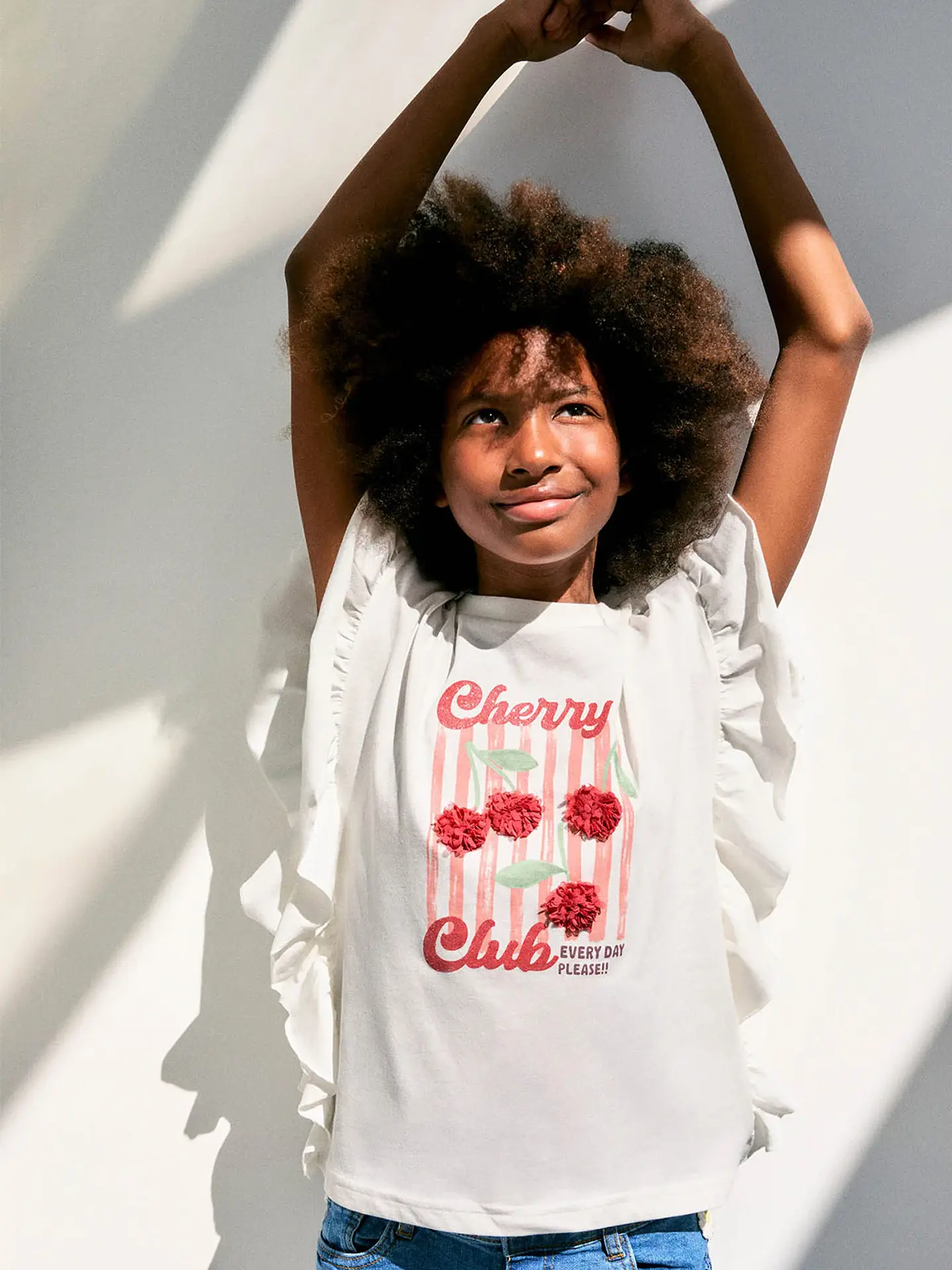 POLERA NIÑA SFERA ALGODÓN ESTAMPADA 2