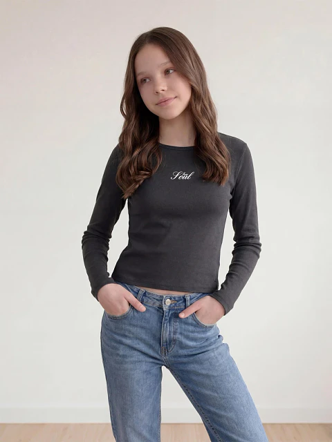 POLERA MANGA LARGA NIÑA INDEX TEEN