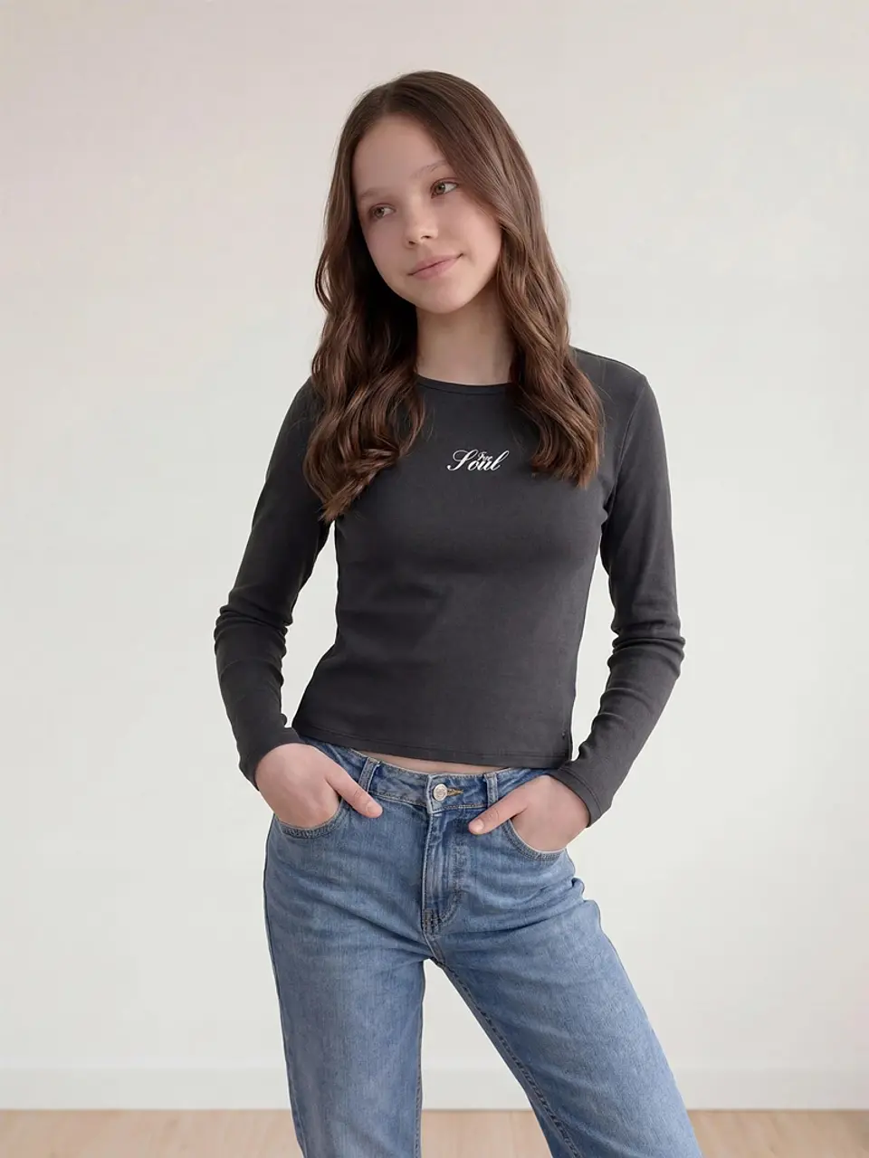 POLERA MANGA LARGA NIÑA INDEX TEEN 1
