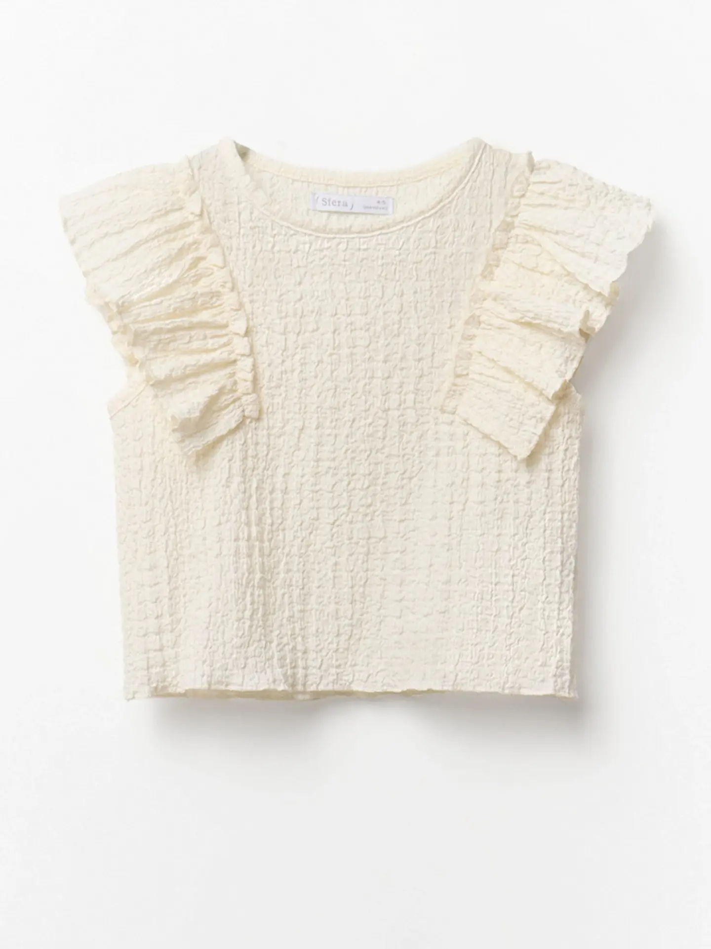 POLERA NIÑA SFERA MANGA CORTA CUELLO REDONDO 1