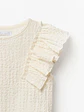 POLERA NIÑA SFERA MANGA CORTA CUELLO REDONDO - Miniatura 2