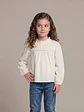 BLUSA MANGA LARGA NIÑA HARVEST VUELOS CON BORDADO - Miniatura 1