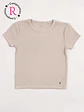 POLERA NIÑA INDEX TEEN ALGODÓN MANGA CORTA STRASS - Miniatura 3
