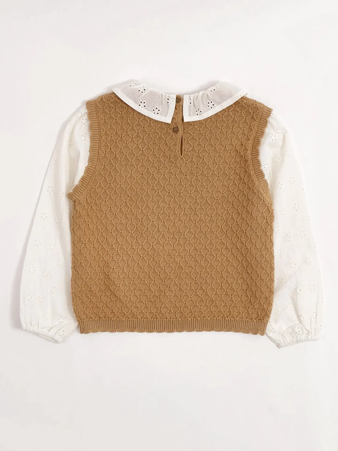 SWEATER NIÑA HARVEST MANGAS BRODERIE 1