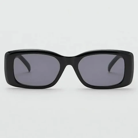Lentes De Sol Marco Rectangular Mujer Mango