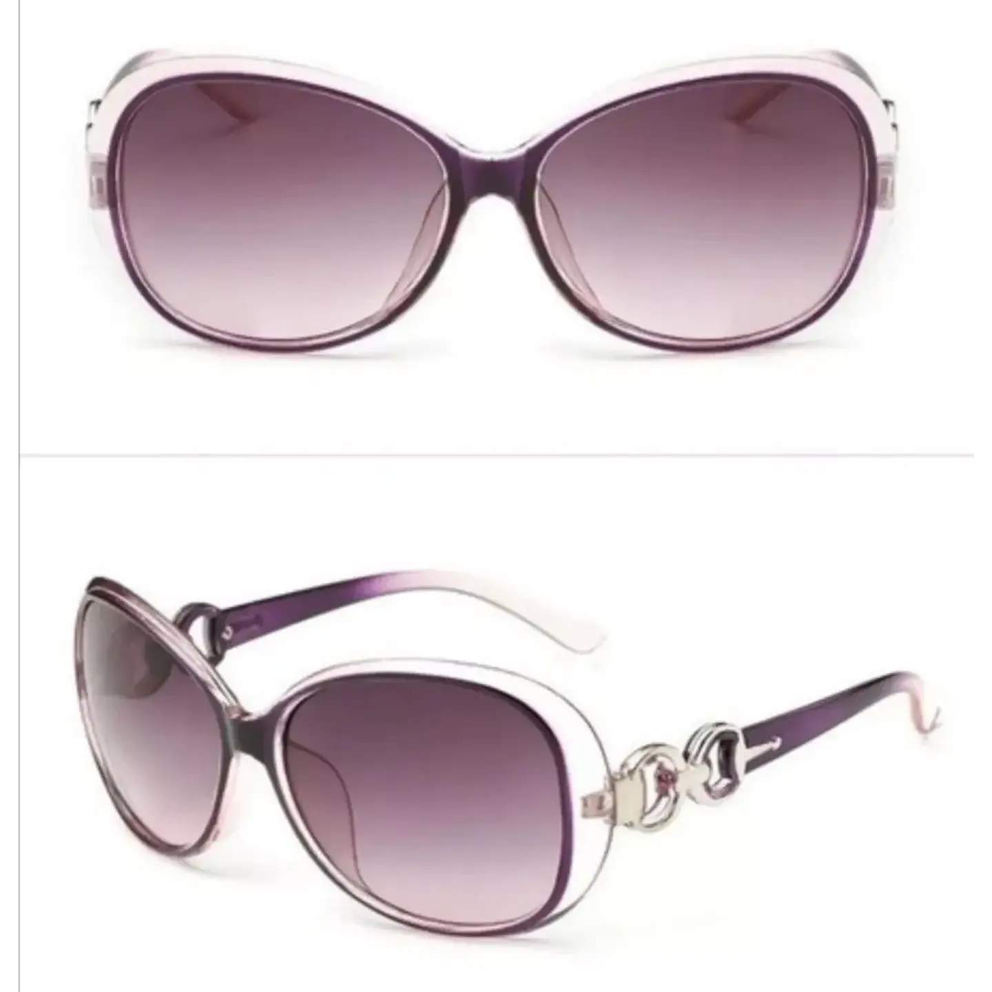 Lente De Sol Mujer De Acetato Uv400 2
