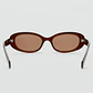 Lentes De Sol Marco Ovalada Mujer Mango - Miniatura 2