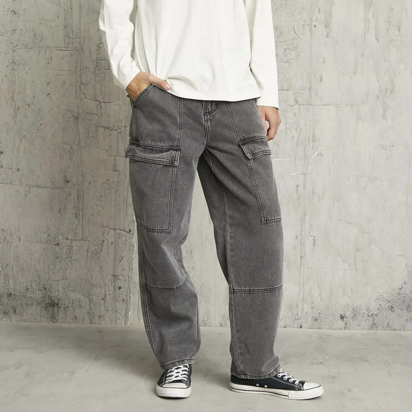 Jeans Straight Hombre Americanino 1