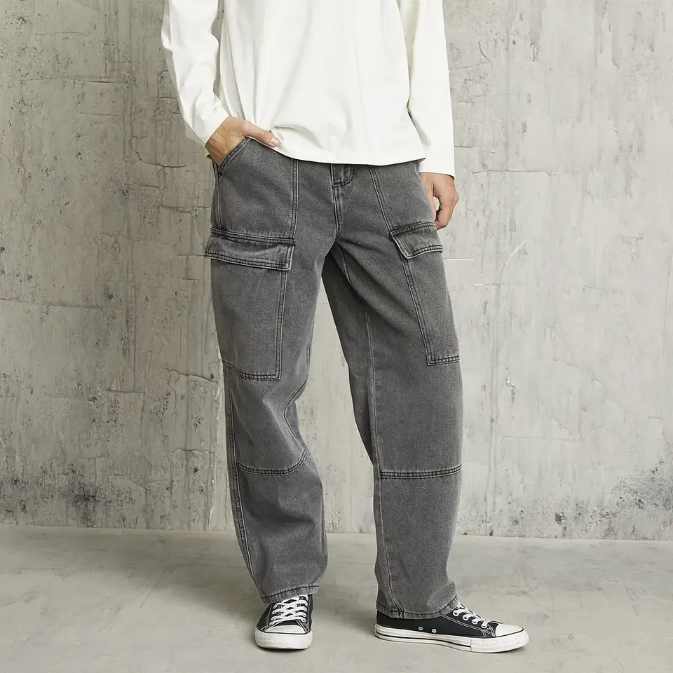 Jeans Straight Hombre Americanino 1