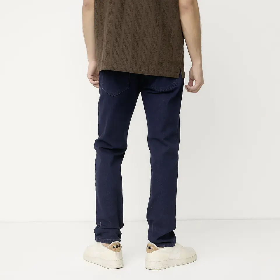 Jeans Slim Fit Bearcliff Algodón Hombre Estilo Urbano 2