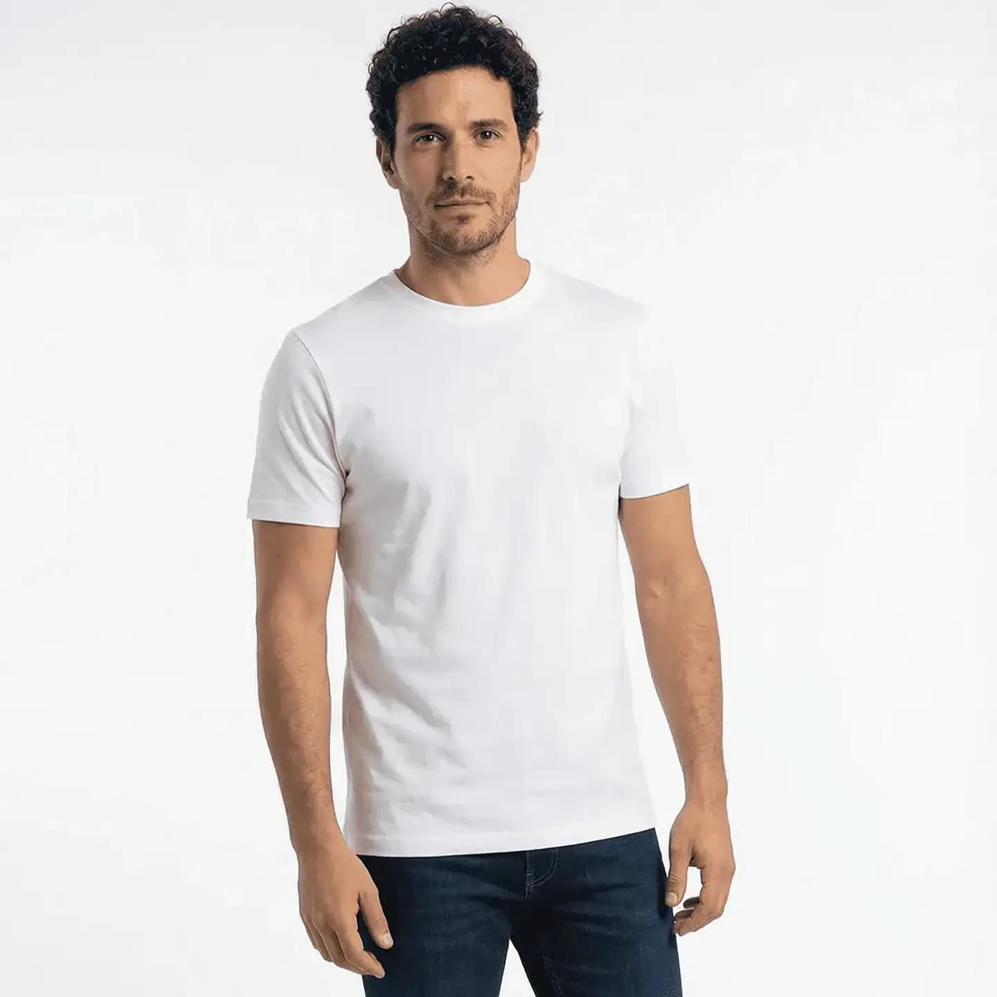 Polera Básica Hombre Manga Corta 100% Algodón T-World 3