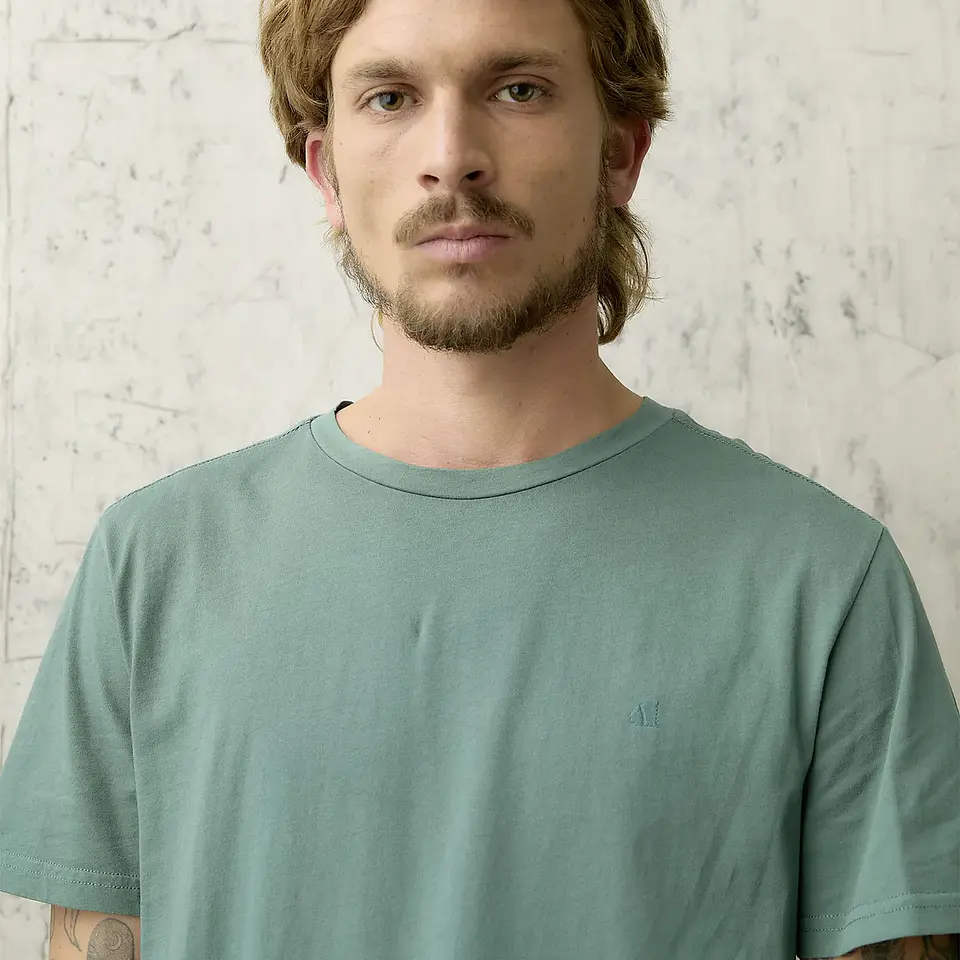 Polera Manga Corta Algodón Hombre Estilo Casual Americanino 3