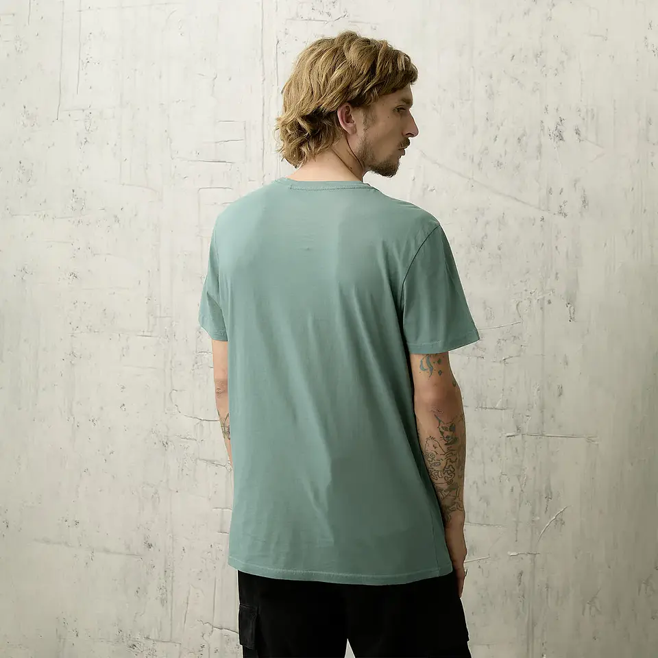 Polera Manga Corta Algodón Hombre Estilo Casual Americanino 2