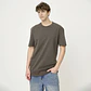 Polera Bearcliff Manga Corta Relaxed Fit Hombre Algodón - Miniatura 1