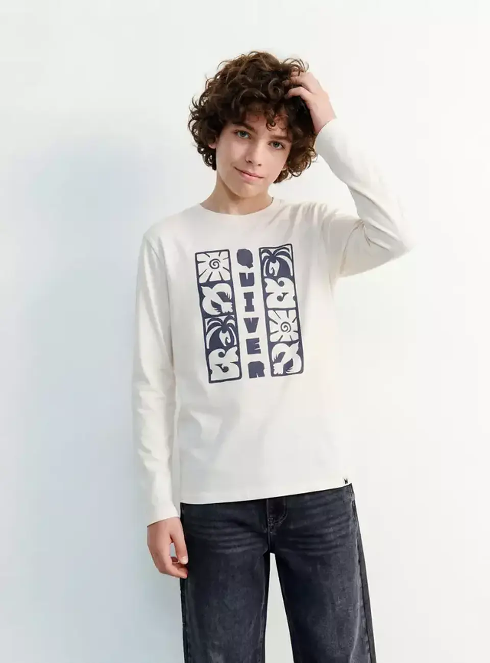Polera Básica Focal Print Niño 1