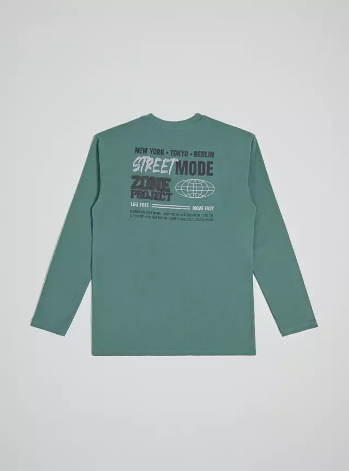 Polera Estampados Puff en Espalda 2