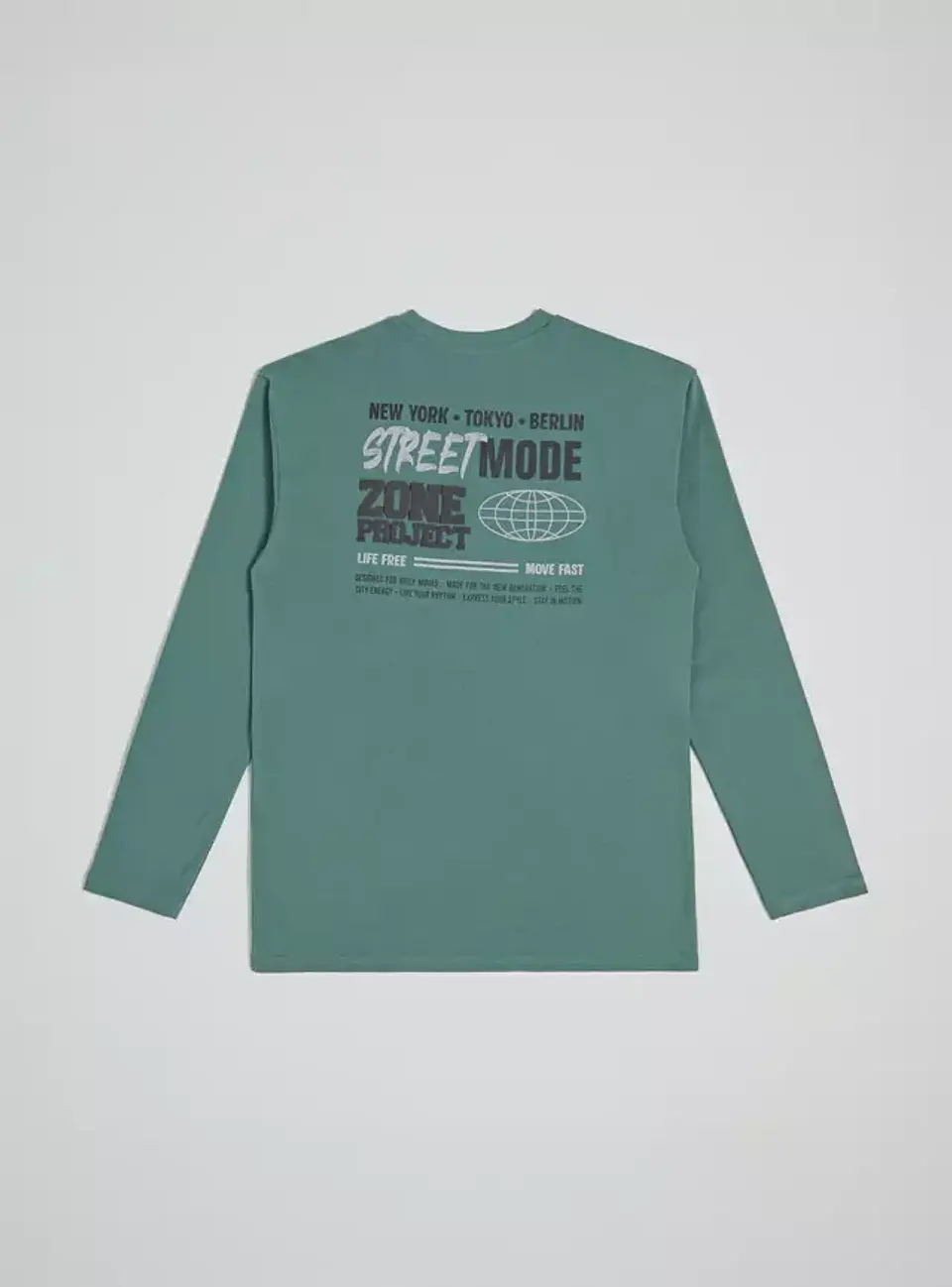 Polera Estampados Puff en Espalda 2