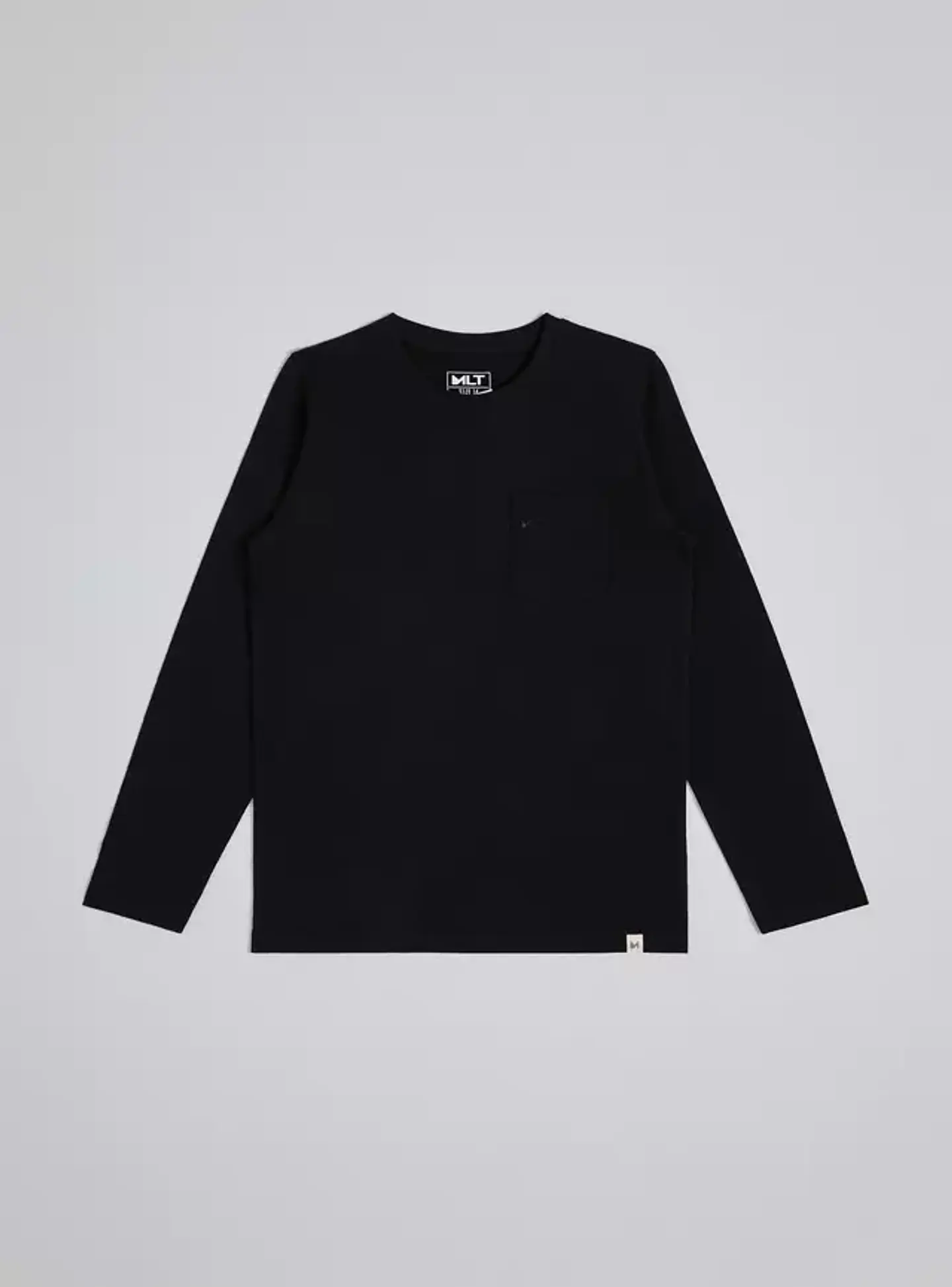 Polera Básica Color Sólido con Bolsillo Niño 2
