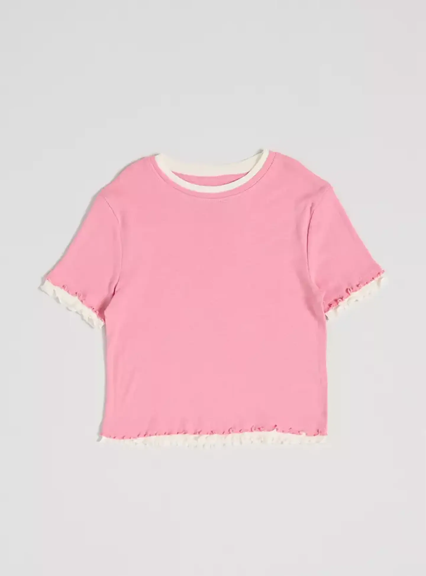 Polera Doble Capa Contraste Niña 1