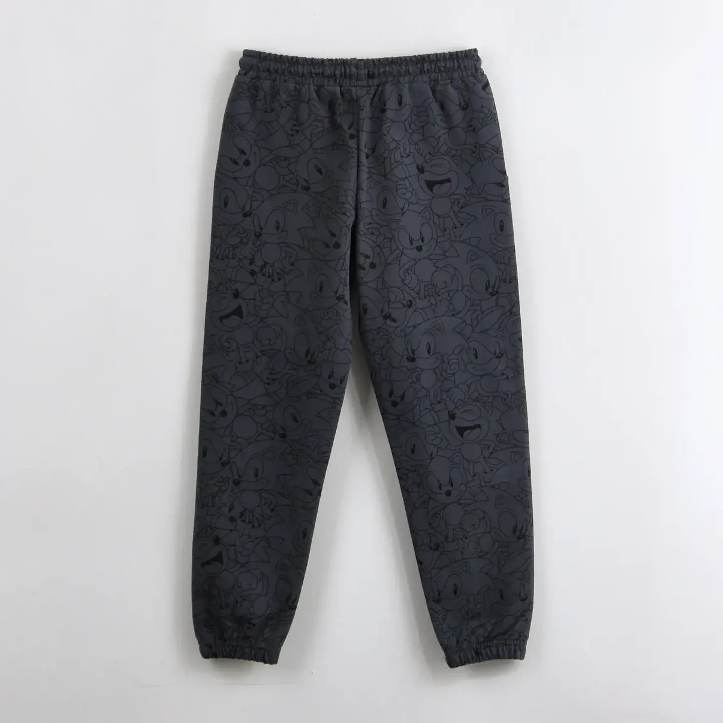 Pantalón de Buzo Niño Sonic Full Print Negro 2