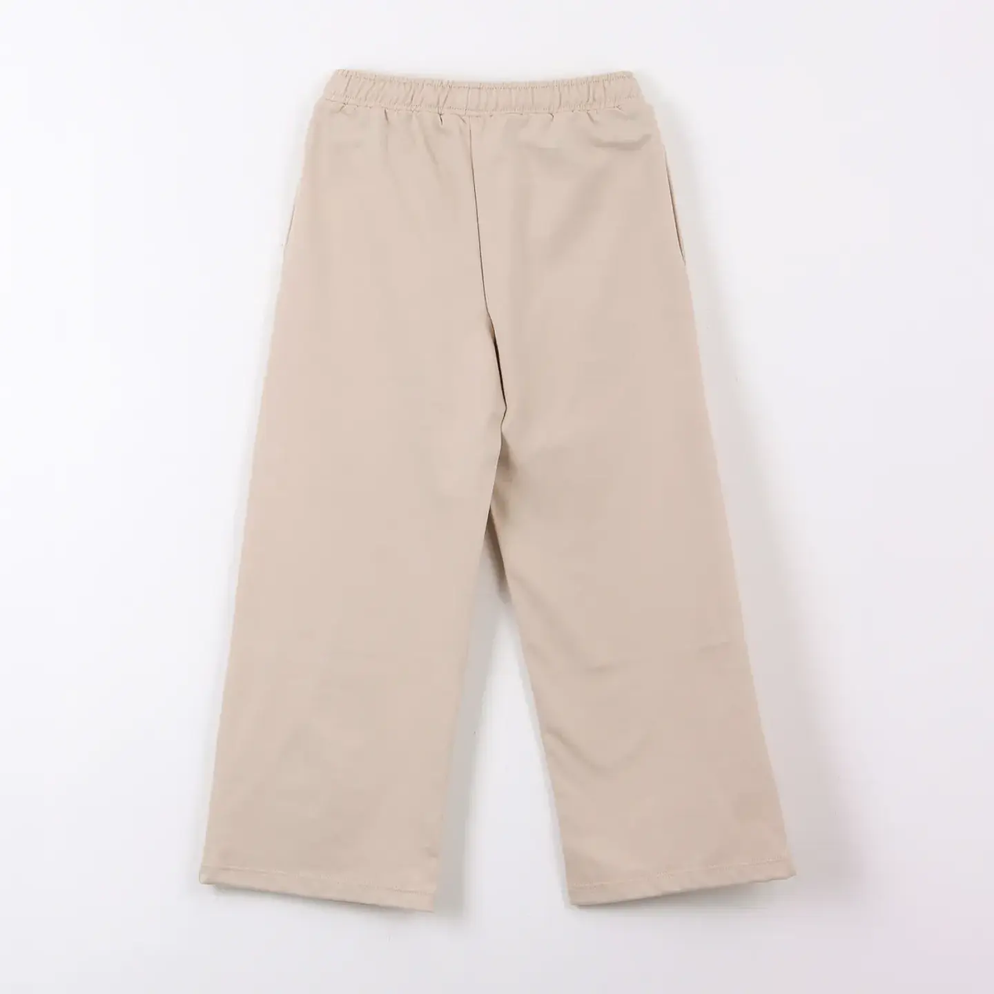 Pantalón de Buzo Niña Stitch & Angel Disney Flare Beige 3