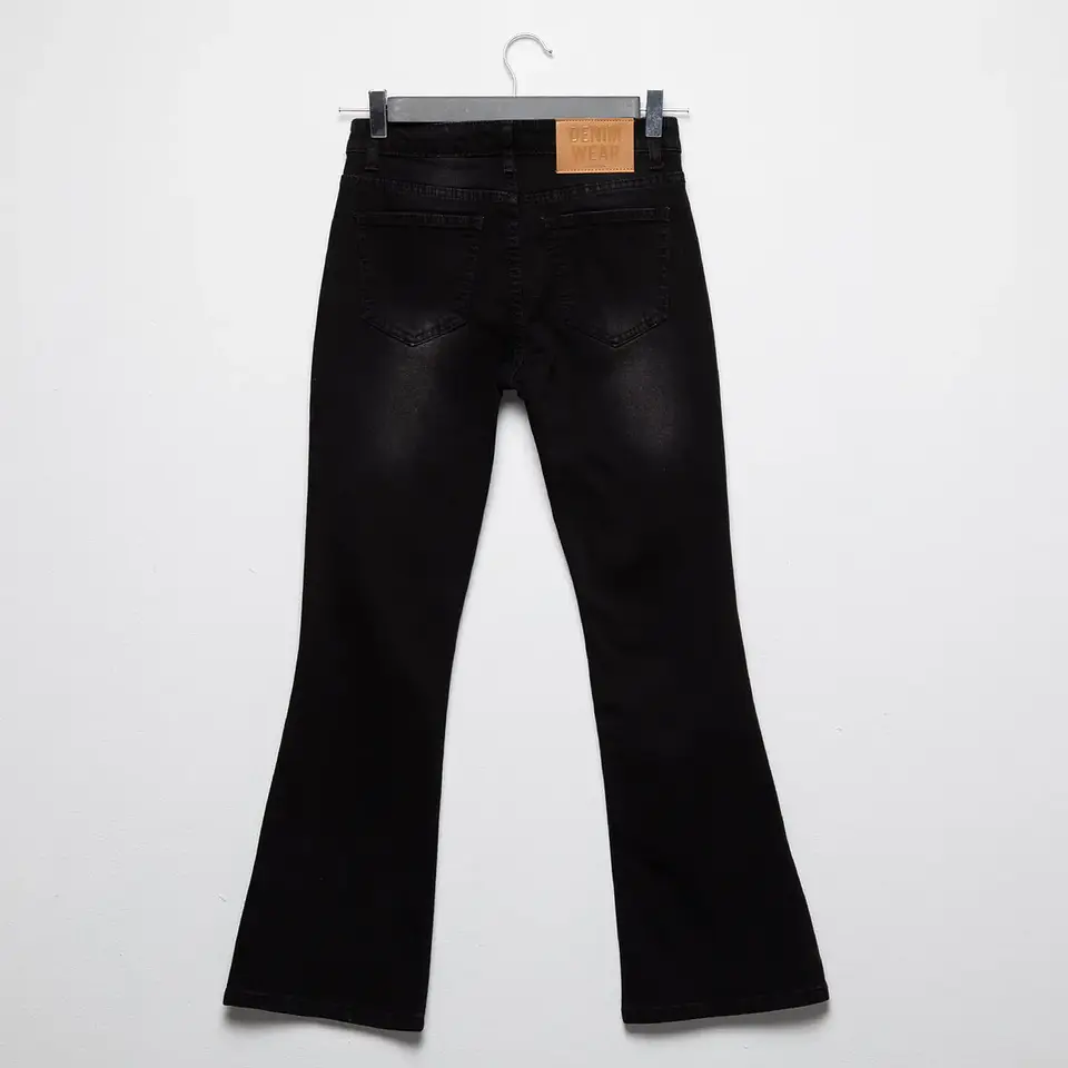 Jeans Eleven Flare de Algodón Niña 2