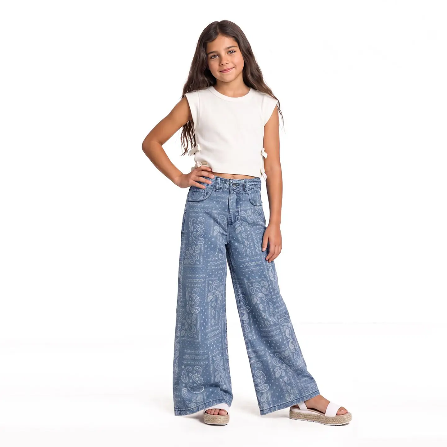 Jeans Ancho Niña Exception 2