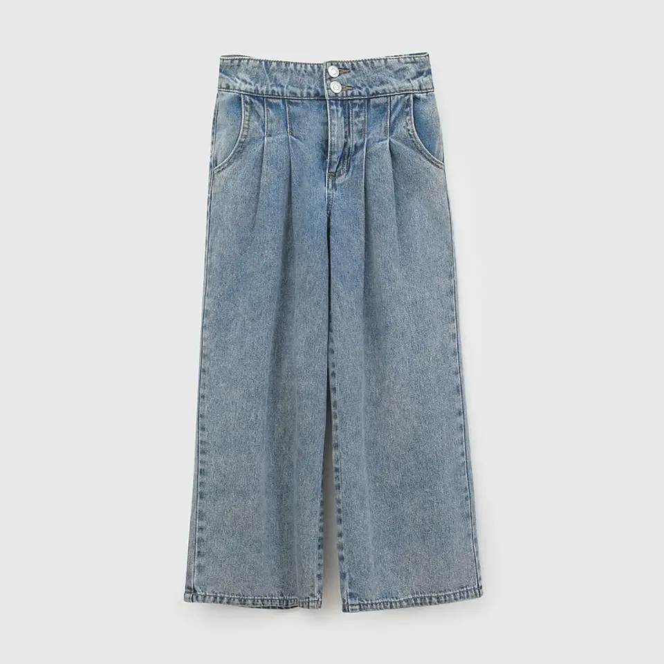 Jeans Niña Algodón Azul Colloky 1