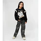 Jeans niña con lazos negro Limonada - Miniatura 1
