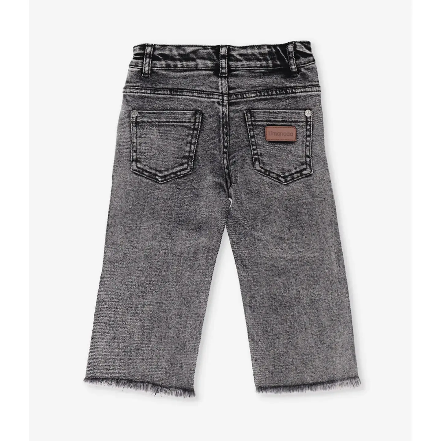 Jeans niña con lazos negro Limonada 2