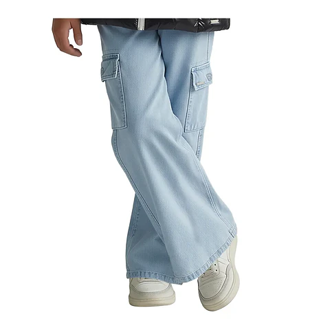 Jeans Ancho Niña Exception