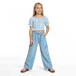 Jeans Ancho Niña Exception - Miniatura 2