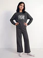 Pantalón de Buzo Básico Wide Leg - Miniatura 2
