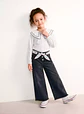 Jeans con Cinturón de Tela Estampado - Miniatura 1