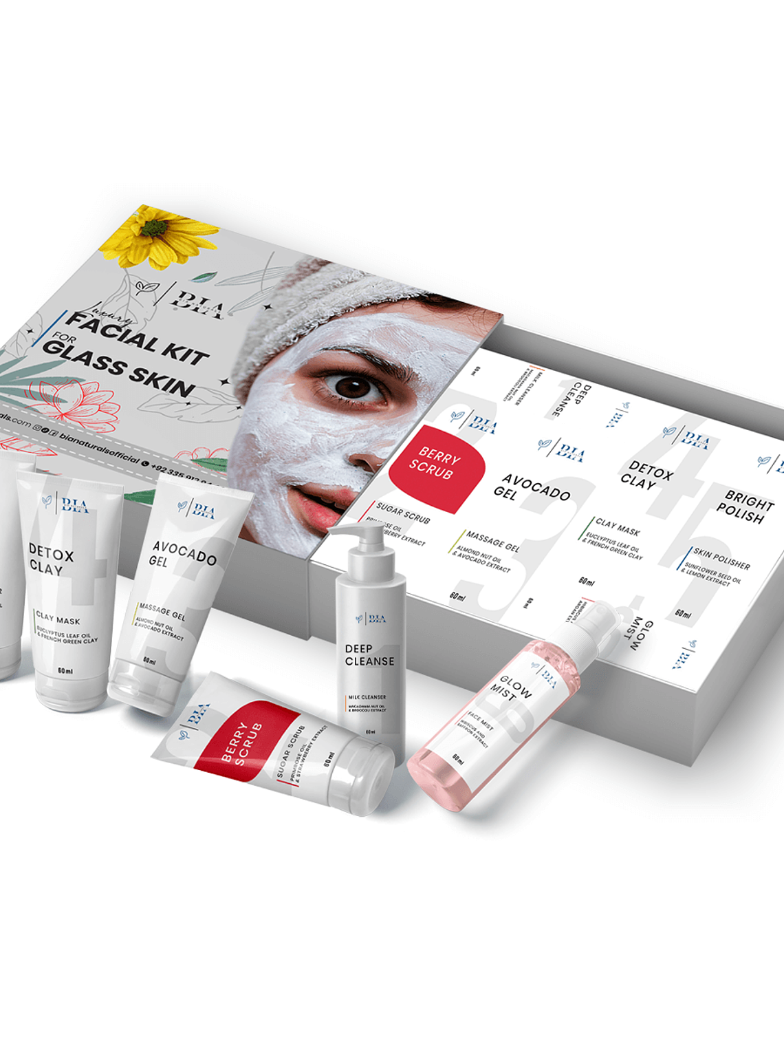 Luxury Facial Kit for Glass Skin 1