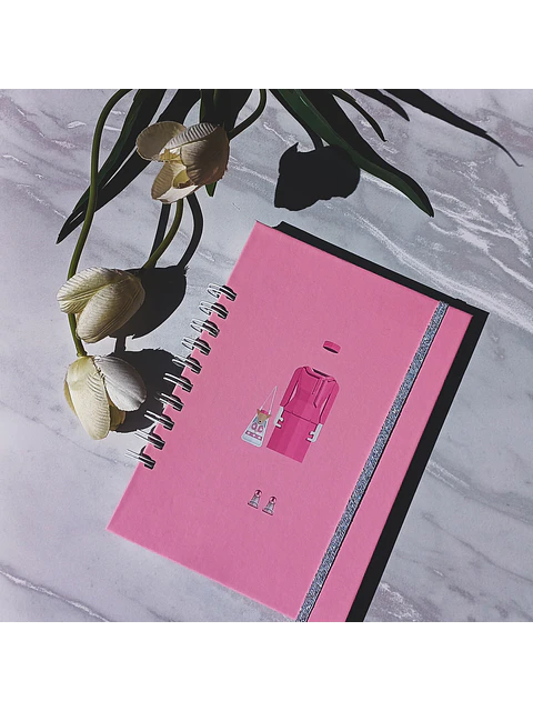 Cuaderno A5 (Tapa Dura) Legally Blonde - 80 hojas puntos 1