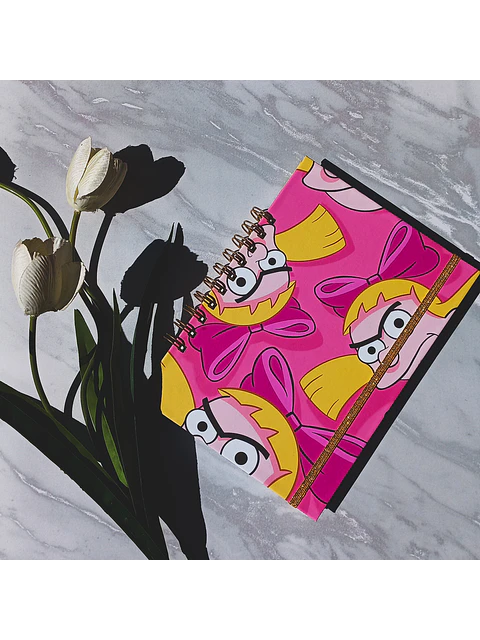 Cuaderno A5 (Tapa Dura) Helga G. Pataki - 80 hojas puntos 1