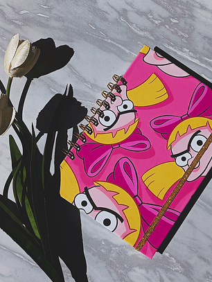 Cuaderno A5 (Tapa Dura) Helga G. Pataki - 80 hojas puntos