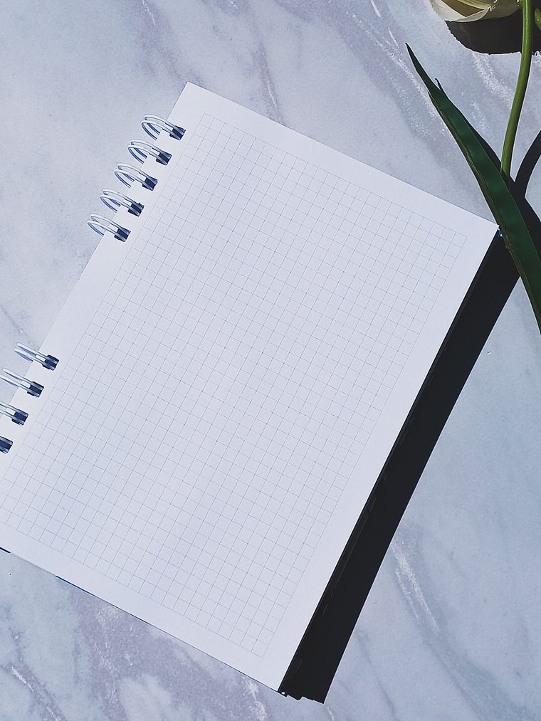 Cuaderno A5 (Tapa Dura) Enjoy the simple things - 100 hojas cuadros 2