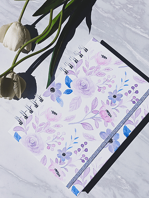 Cuaderno A5 (Tapa Dura) Portada Nº113  - 100 hojas cuadros