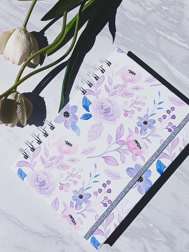 Cuaderno A5 (Tapa Dura) Portada Nº113  - 100 hojas cuadros 1