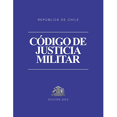 Código de Justicia Militar (Tapa Dura) Tamaño A5