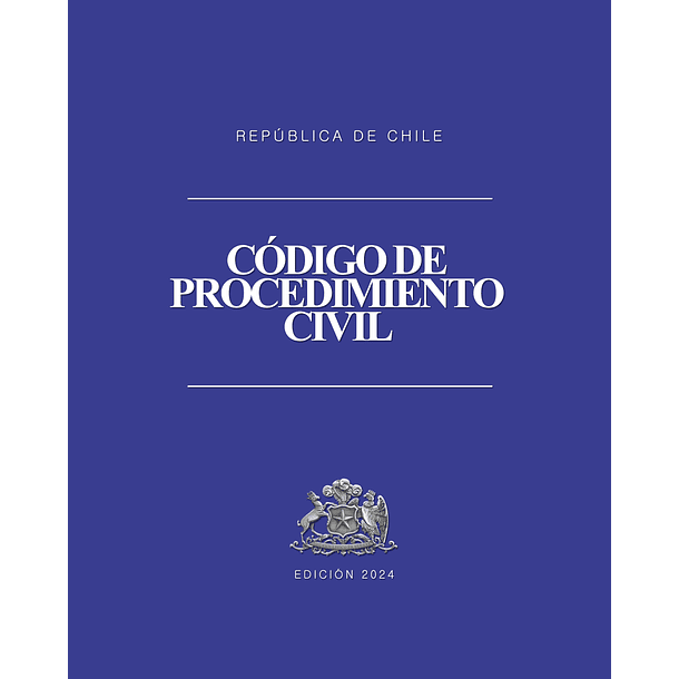 Código de Procedimiento Civil + Apéndice (Tapa Dura) Edición 2024