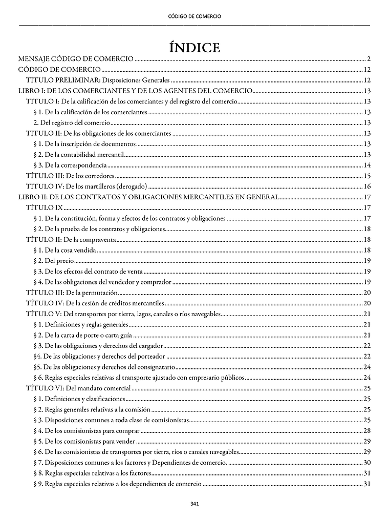 Código de Comercio + Apéndice (Tapa Dura Carta) 5