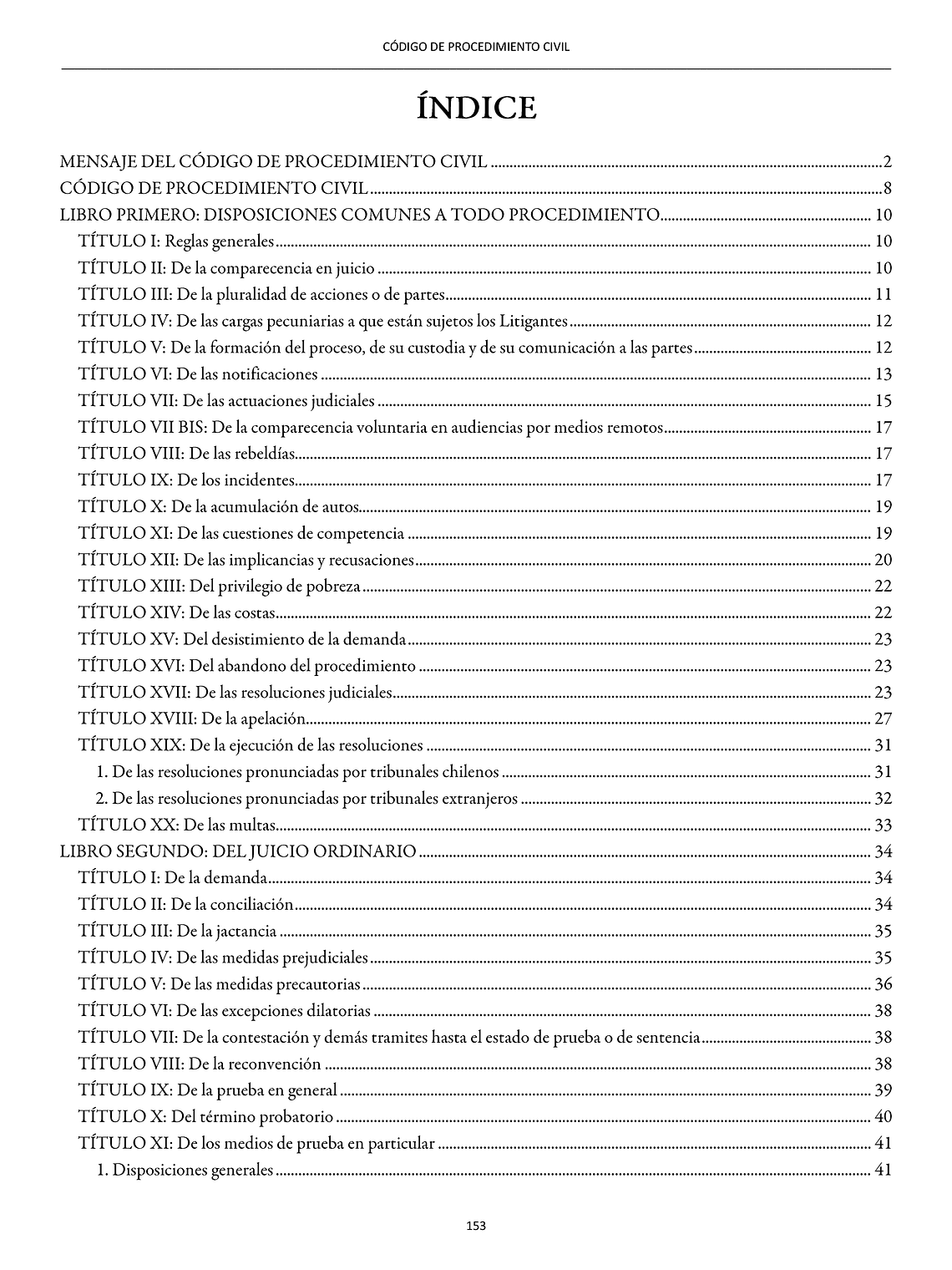 Código de Procedimiento Civil + Apéndice (Tapa Dura) 5